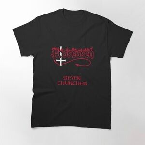 Possessed‎ Seven Churches Death Metal Band Classic T-Shirt
